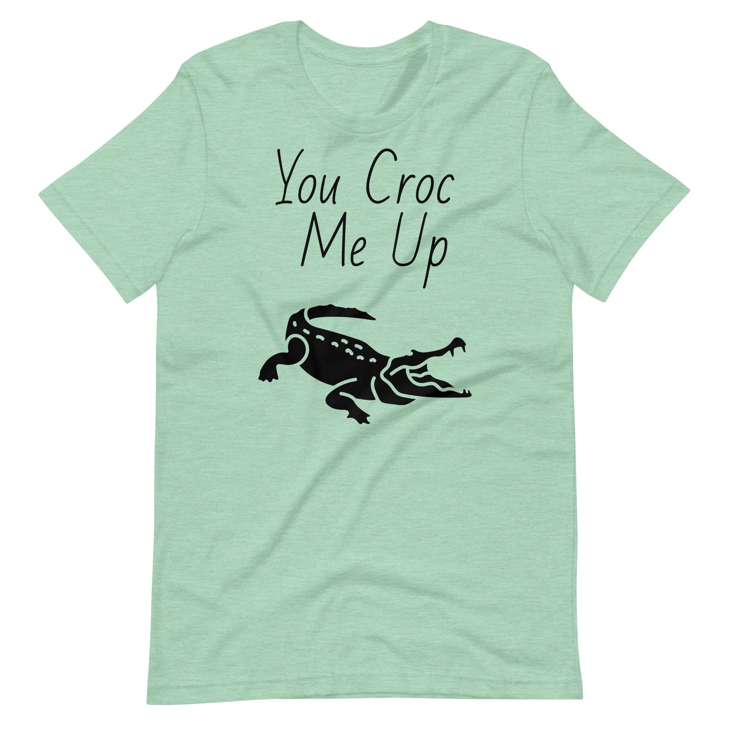 Animal Pun "You Croc Me Up" Shirt