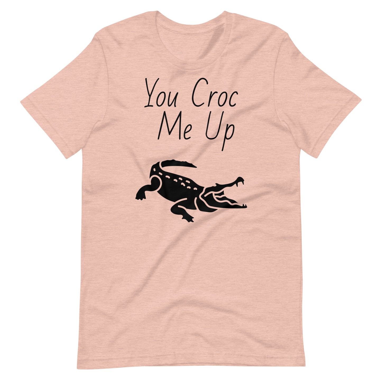 Animal Pun "You Croc Me Up" Shirt